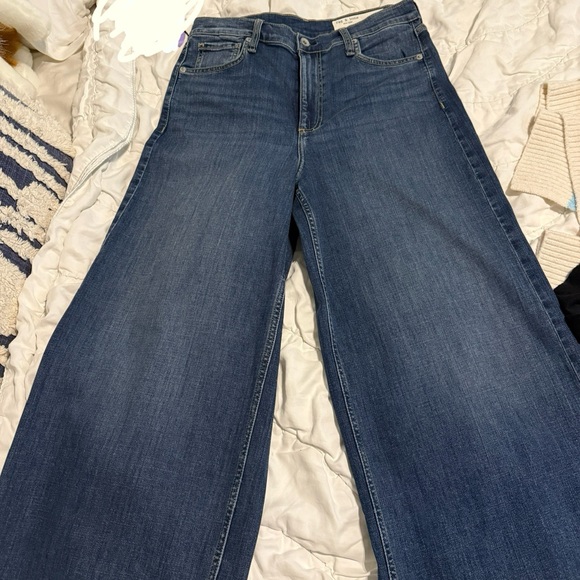 rag & bone Denim - NWT rag & bone Serena High-Rise Wide-Leg Jeans - Size 29